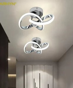 Moderno minimalista LED Strip Luzes de teto, Home Decor Luminárias, Sala Lâmpadas, Varanda, Entrada, Escada 2