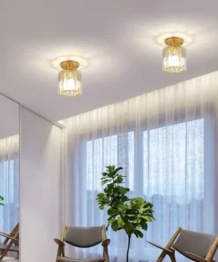Novos Lustres de Teto de Cristal para Sala de Estar, Luminária Suspensa para Quarto, Lustre para Villa, Iluminação Decorativa para Ambientes 4