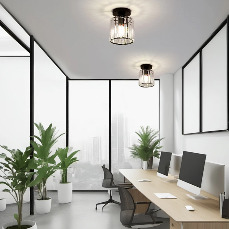 Novos Lustres de Teto de Cristal para Sala de Estar, Luminária Suspensa para Quarto, Lustre para Villa, Iluminação Decorativa para Ambientes 6