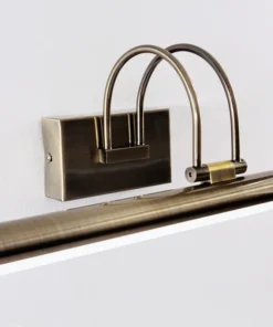 Luminárias de Parede Modernas para Espelho de Penteadeira, Corpo de Ferro, LED, Arandelas de Banheiro, Decoração de Casa, Rotativas, Cor Níquel Bronze, Lustres 6