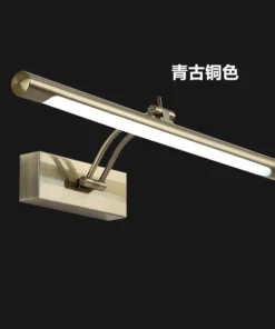 Iluminação do banheiro luzes de espelho led simular luz do dia luzes de maquiagem moderna decoração de parede galeria luzes lineares luzes de parede 6