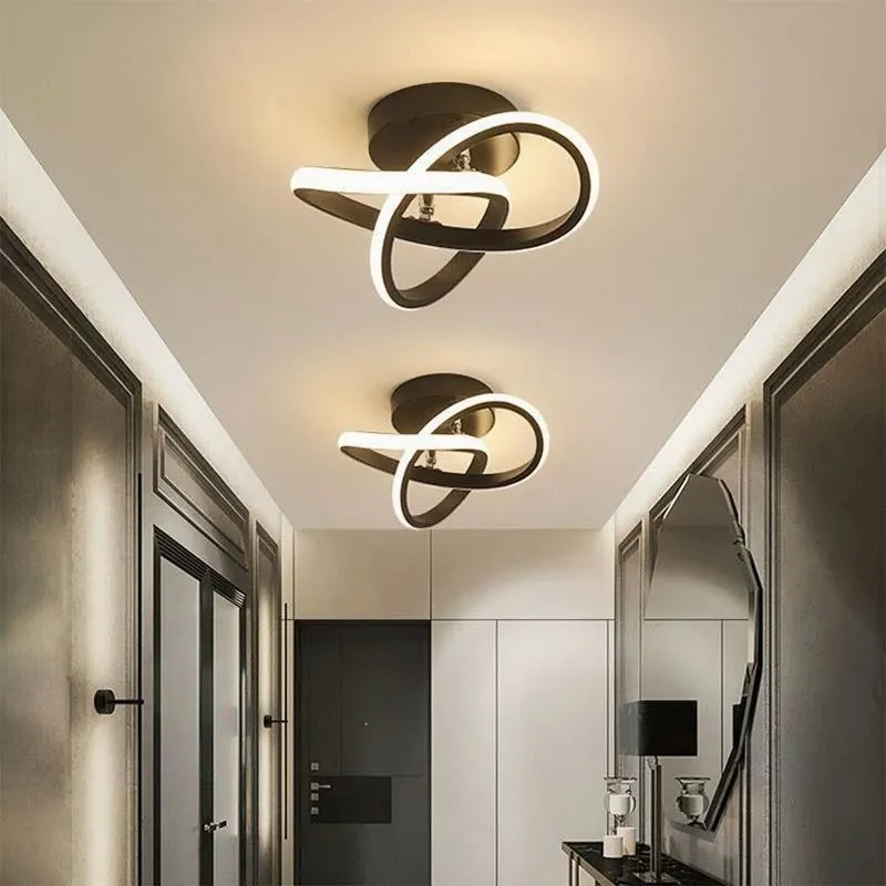 Moderno minimalista LED Strip Luzes de teto, Home Decor Luminárias, Sala Lâmpadas, Varanda, Entrada, Escada 5
