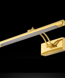 Iluminação do banheiro luzes de espelho led simular luz do dia luzes de maquiagem moderna decoração de parede galeria luzes lineares luzes de parede 3