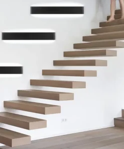 Moderna lâmpada de parede led para cabeceira sala estar escadas corredor banheiro casa decorações arandela luminária interior lustre 5