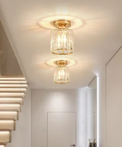 Novos Lustres de Teto de Cristal para Sala de Estar, Luminária Suspensa para Quarto, Lustre para Villa, Iluminação Decorativa para Ambientes 3