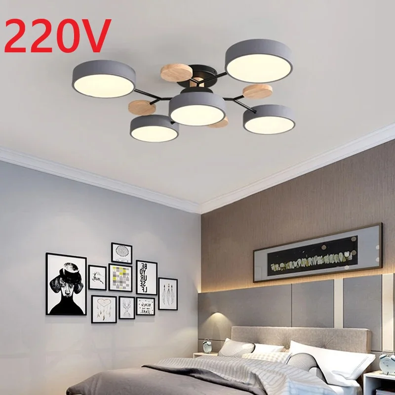 Lustre LED com 3 Cores Diferentes, Iluminação Interior, Adequado para Sala de Estar, Quarto, Hotel, Apartamento, Estudo, Decoração do Lar 3