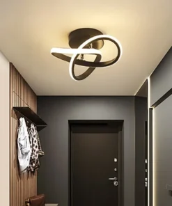 Moderno minimalista LED Strip Luzes de teto, Home Decor Luminárias, Sala Lâmpadas, Varanda, Entrada, Escada 3