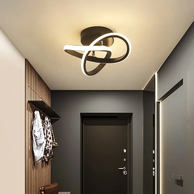 Moderno minimalista LED Strip Luzes de teto, Home Decor Luminárias, Sala Lâmpadas, Varanda, Entrada, Escada 3