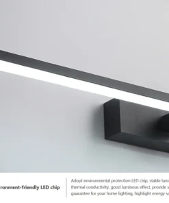 Luminária de Parede LED Moderna para Banheiro, Três Cores de Luz, em Alumínio, para Espelho de Banheiro e Maquiagem 5