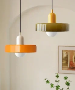 Nordic retro lustre de vidro sala estar jantar quarto cozinha moderna iluminação decoração retro luminária e27led 3