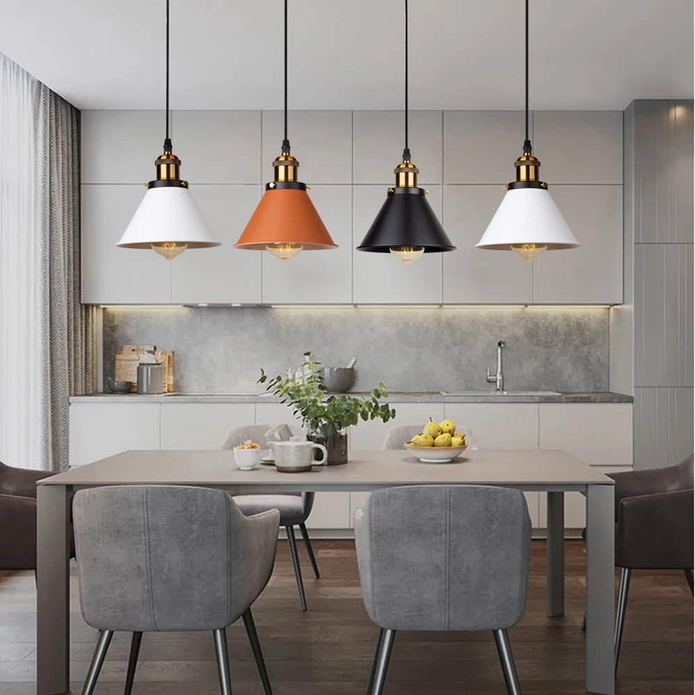 Novo estilo luzes pingente loft rússia luminária retro pendurado abajur para cozinha sala de jantar quarto iluminação para casa e27 4