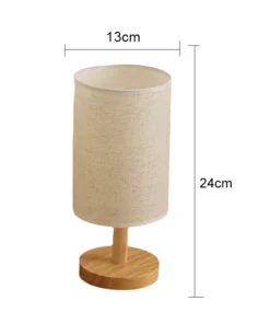Lâmpadas de mesa led simples estilo chinês decoração lâmpada regulável usb plug luz da noite tecido abajur quarto iluminação cabeceira 6