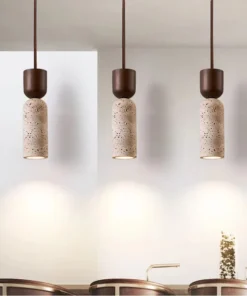 Lustre de cabeceira de quarto estilo wabi-sabi japonês, hotel vintage de estilo francês e atmosfera de casa de família criativa e individual 2