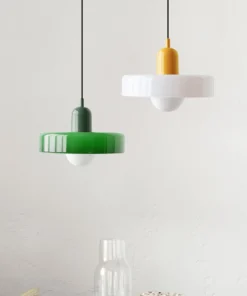 Nordic retro lustre de vidro sala estar jantar quarto cozinha moderna iluminação decoração retro luminária e27led 2