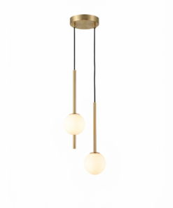 Luminária Pendente LED Nórdica em Vidro Leitoso – Design Moderno para Sala de Jantar, Cozinha, Cabeceira e Ambientes Sofisticados