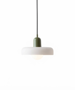 Luminária Pendente de Vidro Nórdica Retrô E27 – Design Vintage Moderno para