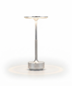 Luminária de Mesa LED Touch Recarregável USB em Alumínio Premium | Abajur Moderno para Restaurante, Bar e Decoração – Metal Center Brasil