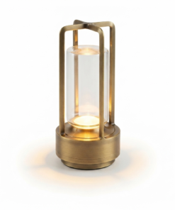 Luminária de Mesa LED Cristal Touch Recarregável USB-C – 3 Tons de Luz com Brilho Regulável para Quarto, Sala e Decoração