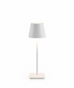 Luminária de Mesa LED Recarregável Touch 3 Cores – Sem Fio para Quarto, Restaurante e Decoração